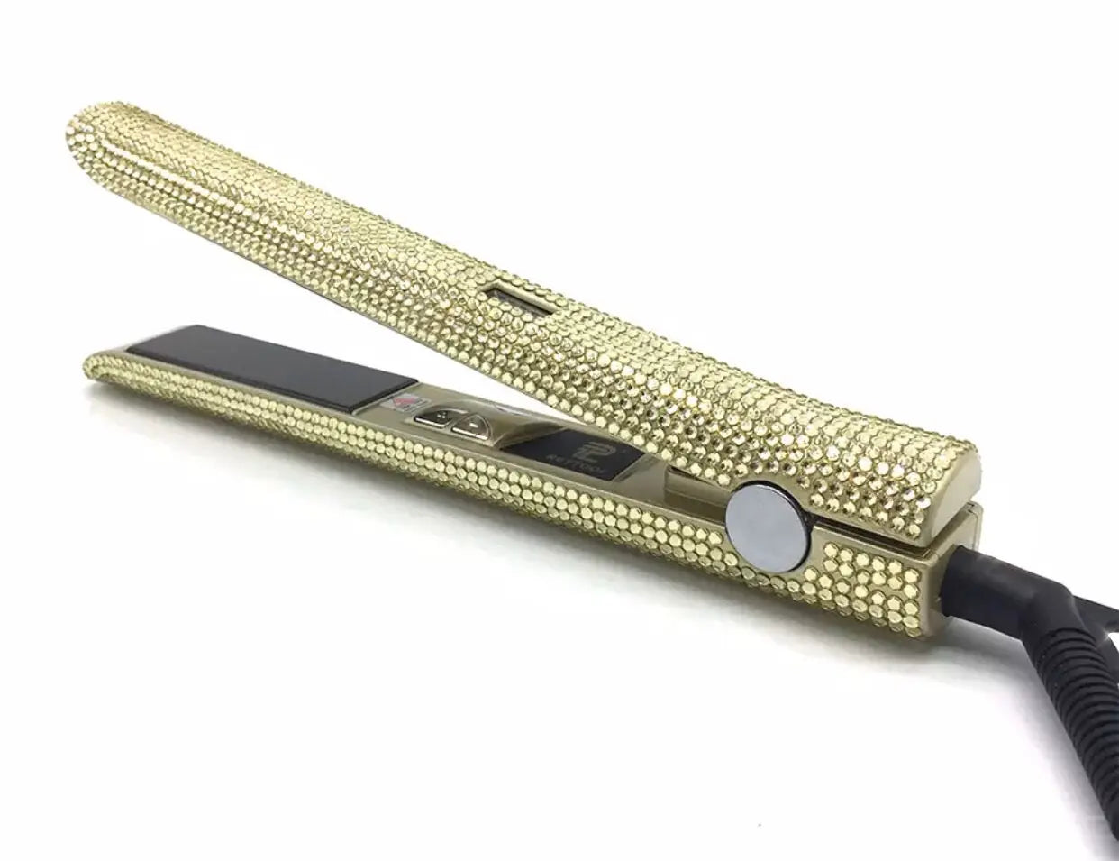 KG Bling Collection Titanium Flat Iron Kiya Gee Beauty Co