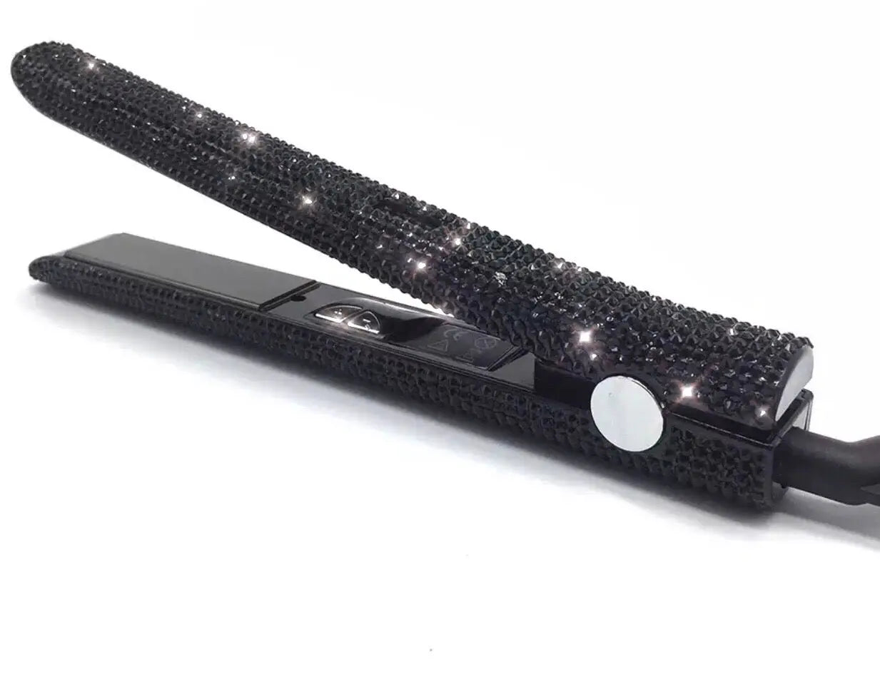 KG Bling Collection Titanium Flat Iron Kiya Gee Beauty Co