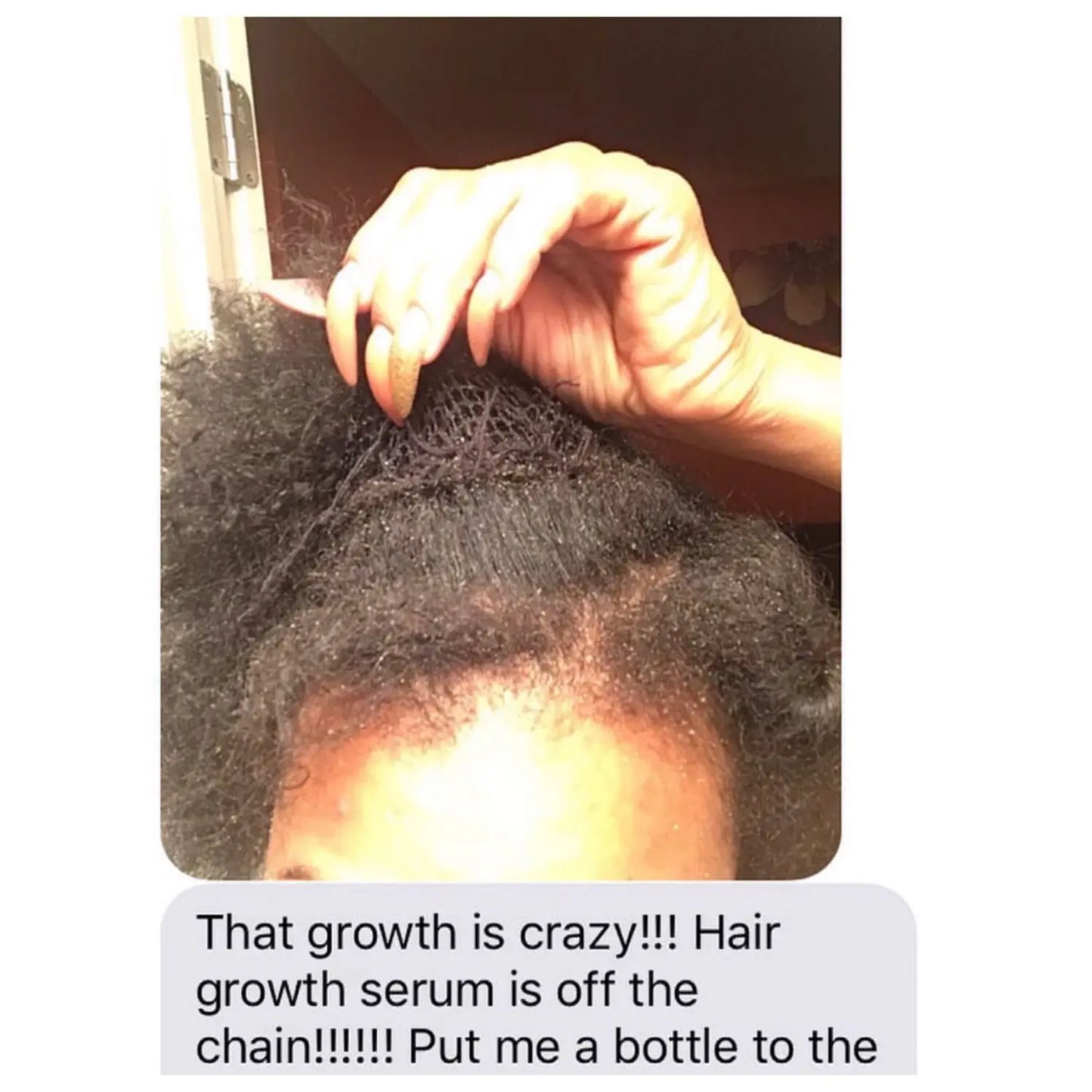 4oz KG Natural Hair Growth Serum vendor-unknown