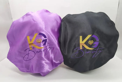 KG Healthy Hair Double Sided Satin Bonnet With Drawstring KG Beauty Co.