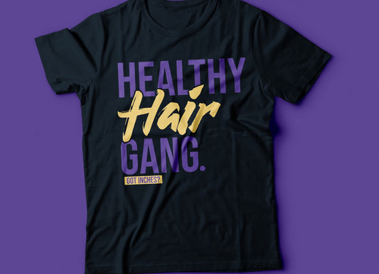 KG Healthy Hair Gang Got Inches Signature T-Shirt Kiya Gee Beauty Co